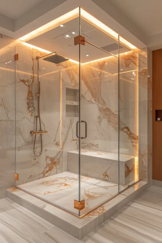 banyo duş içi tasarım